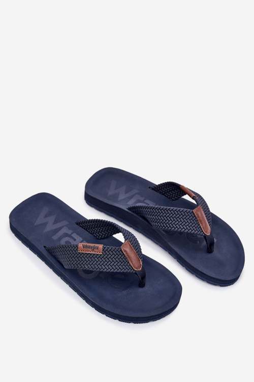 Чоловічі шлепанці WRANGLER ZANE FLIPFLOP MEN LOW 20251044.24H темно-сині