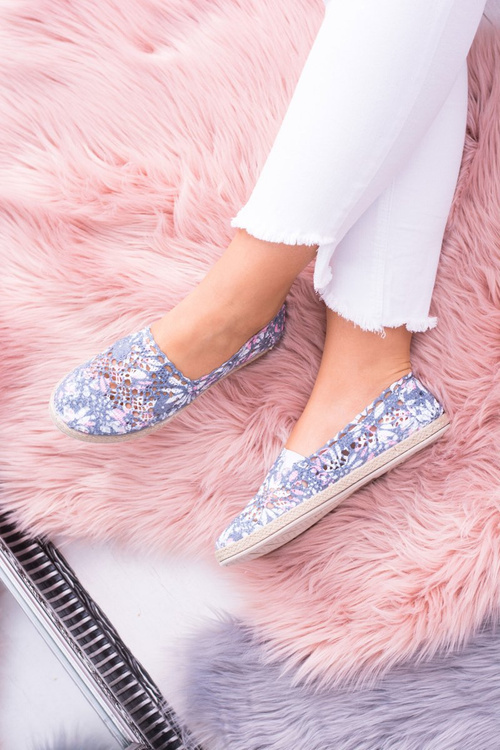 Світло-сірі жіночі тенісні еспадрільі Forga