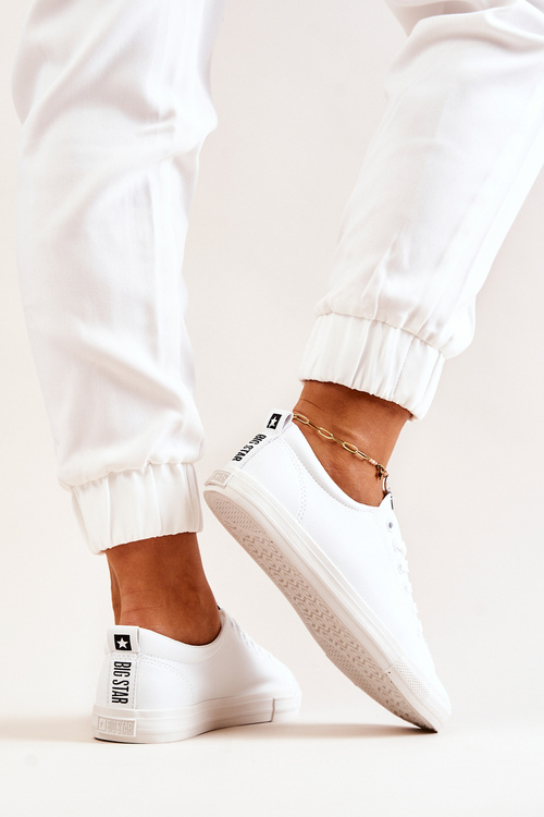 Шкіряні тенісні туфлі Big Star JJ274311 Білі