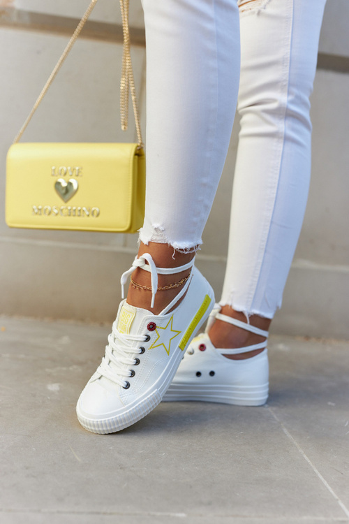 Жіночі низькі кросівки BIG STAR JJ274384 Білі