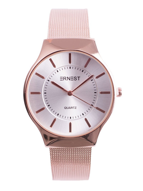 Жіночий годинник Ernest Orion Pink Gold