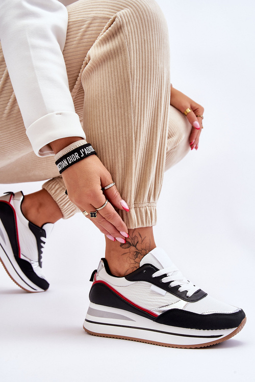 Жіночі кросівки на танкетці та платформі Allen