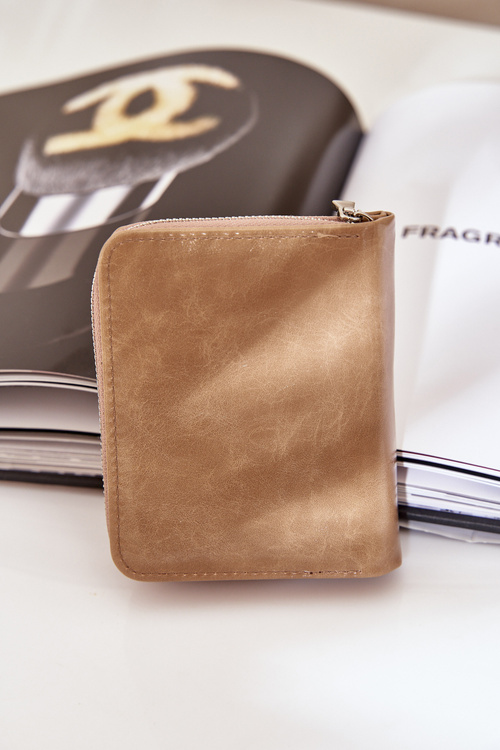 Лакований Жіночий Гаманець Гаманець Темно-бежевий Yathika