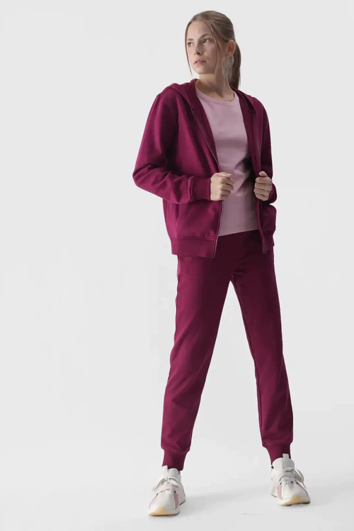 Жіночі спортивні штани Jogger Purple 4F 4FWMM00TTROF0945-1S