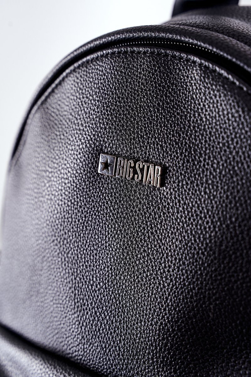 Шкіряний рюкзак Big Star II574080 Чорний