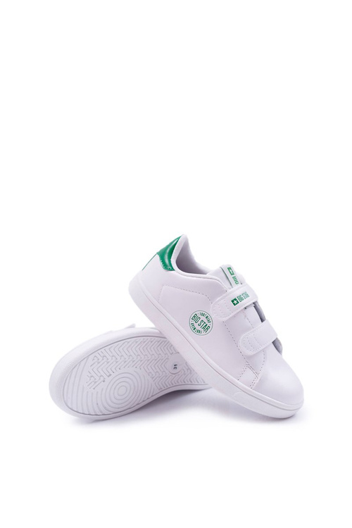 Дитячі кросівки на липучці Big Star DD374029 Білі