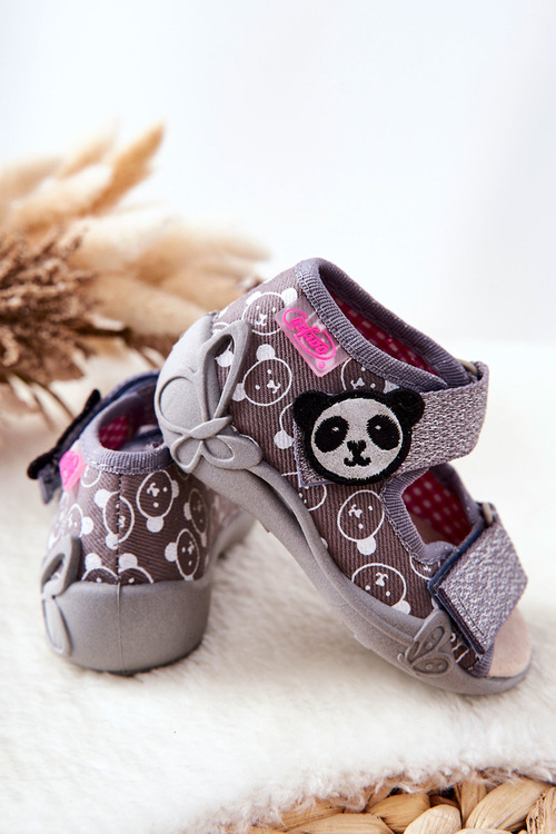 Босоніжки Velcro Befado 342P031 Сірі