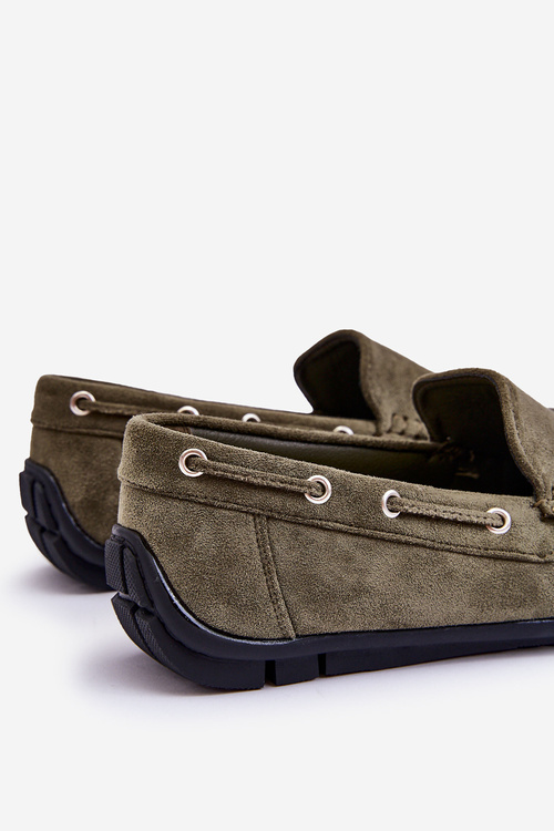 Чоловічі замшеві лофери Green Rayan