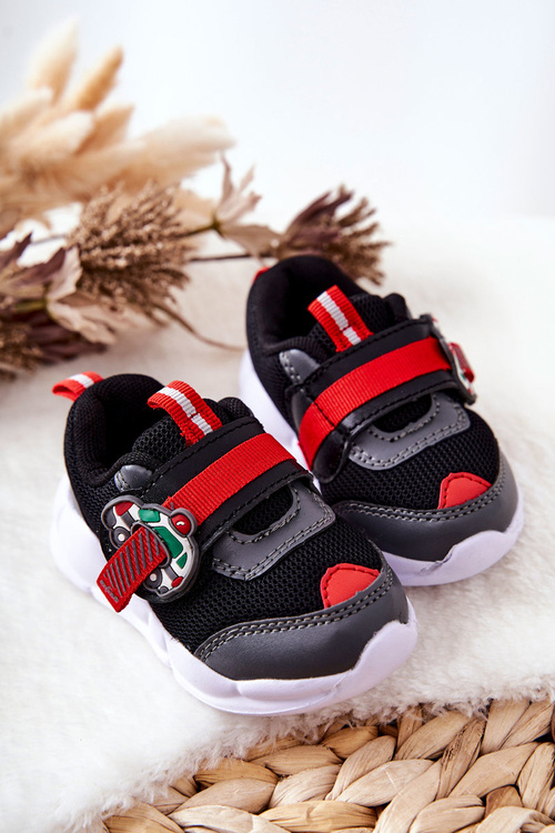 Дитяче спортивне взуття на липучці Befado 516P096 Чорний