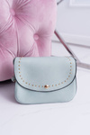 Жіноча сумочка Скриня Золоті заклепки М'ята