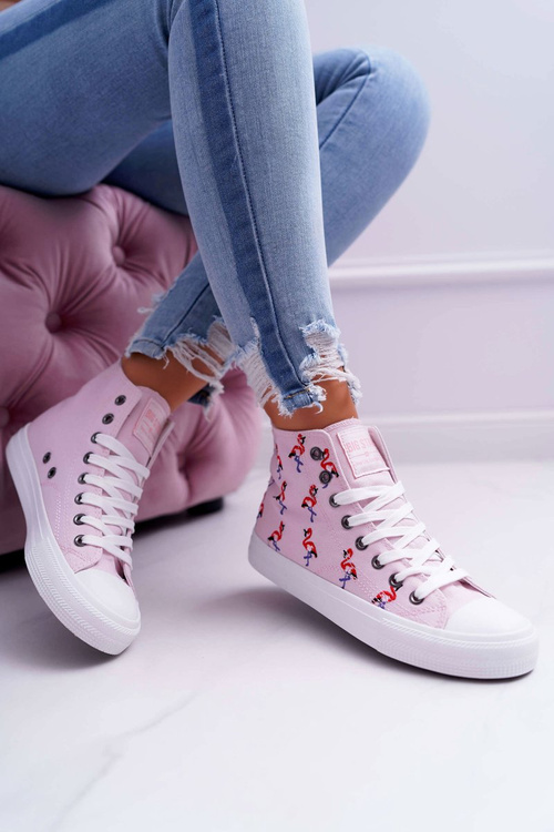 Жіночі високі кросівки Flamingos Big Star Pink DD274661