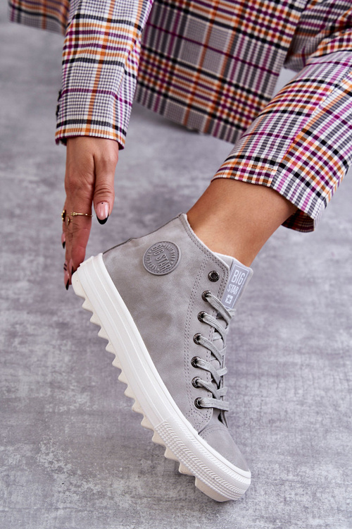 Жіночі кросівки Big Star High Warm Grey EE274114