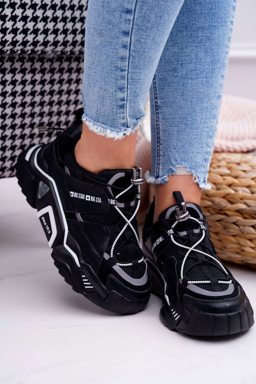 Жіноче спортивне взуття Big Star by Daniel Lopez чорний FF274A541