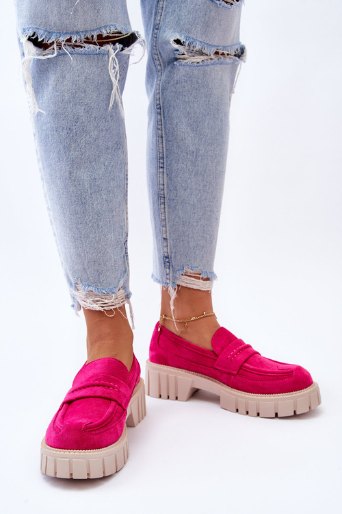 Жіночі замшеві туфлі Fuchsia Fiorell