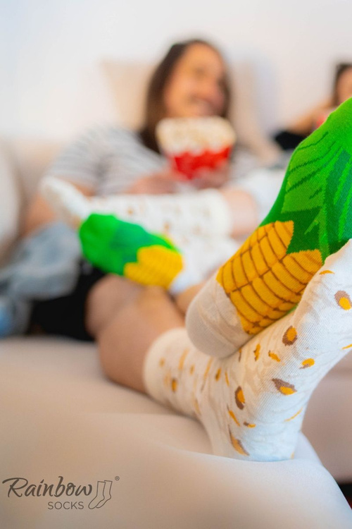 Шкарпетки Rainbow Коробка попкорну 2 Пари