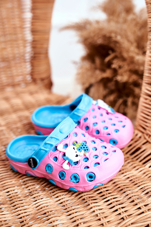 Дитяче взуття Foam Slides Pink Bunny Zoë
