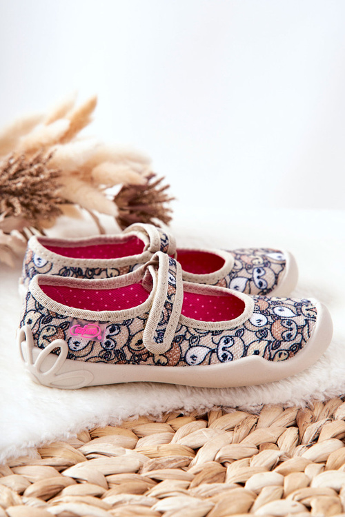 В'єтнамки Ballerinas Befado Deer 114X467 Beige