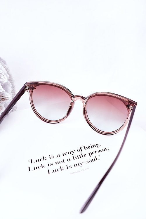 Сонцезахисні окуляри з коричневим омбре