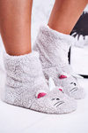Дитячі тапочки на овчині Kitten Grey
