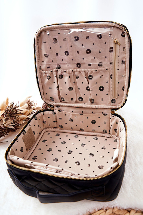 Велика косметичка Quilted Monnari CSM0040-020 Black