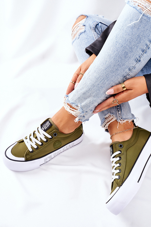 Кросівки на платформі BIG STAR II274024 Хакі