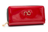 Великий жіночий червоний лакований гаманець Nobo