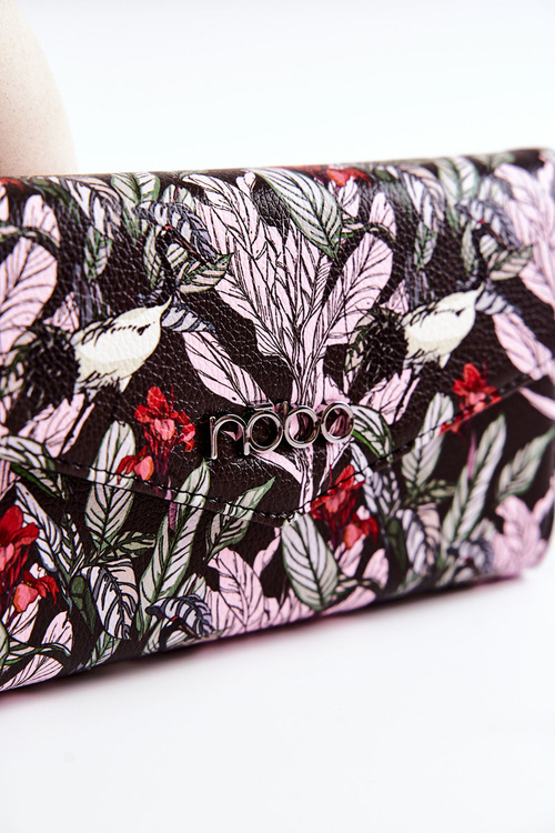 Великий шкіряний гаманець NOBO M0240-CM20 чорний