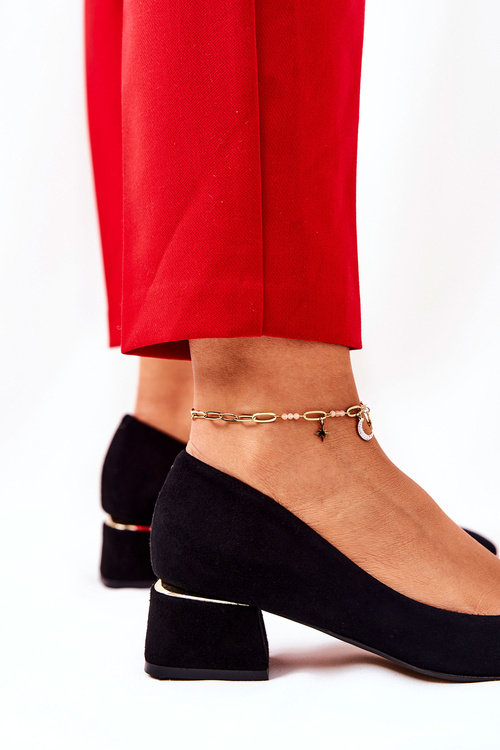 Замшеві туфлі Lewski 3118 Black