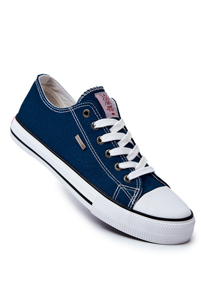 Чоловічі класичні кросівки Cross Jeans JJ1R4004C Темно-сині