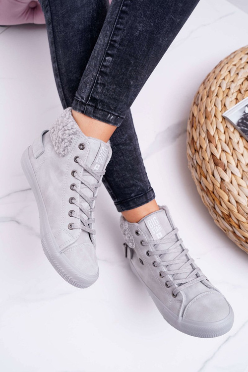 Жіночі високі кросівки Big Star Warm Grey EE274079