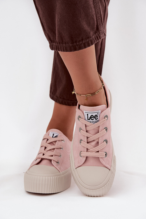 Жіночі кеди на платформі LEE ISLA C WOMEN LOW 50253001.78E Рожеві
