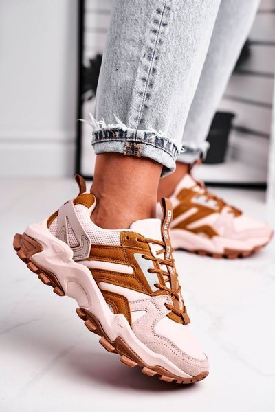 Жіноче спортивне взуття Sneakers Big Star Beige GG274664