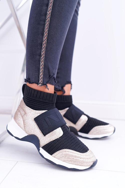 Жіноче спортивне взуття Lu Boo з шкарпеткою Gold Brocade Phantom