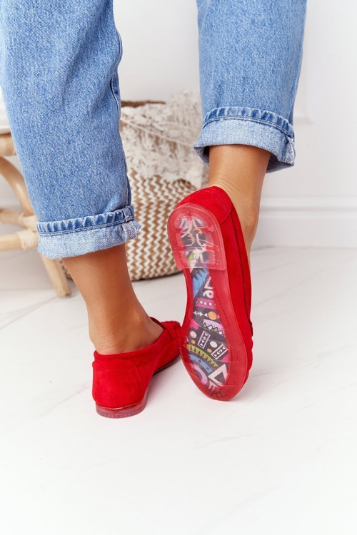 Замшеві лофери Sergio Leone MK722 Red