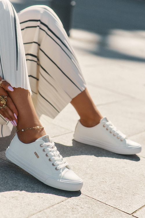 Жіночі Кросівки З Еко Шкіри Big Star RR274748 Білі