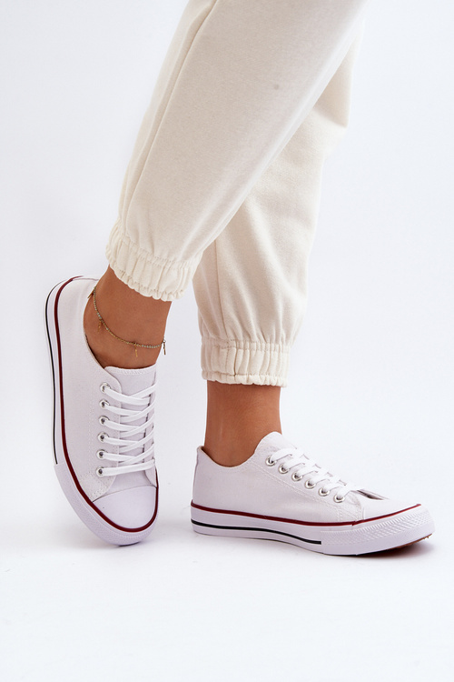 Жіночі класичні кросівки чорно-білі Ecoma