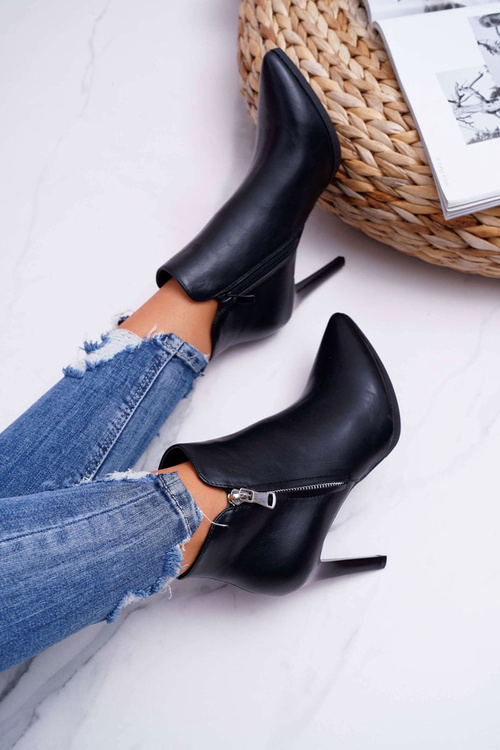 Чоботи жіночі на шпильці Sergio Leone BT502