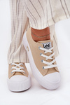 Жіночі Кросівки На Платформі Бежеві LEE ISLA C WOMEN LOW 50251001