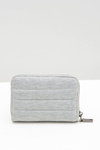 Маленький сірий жіночий гаманець DIANA&CO