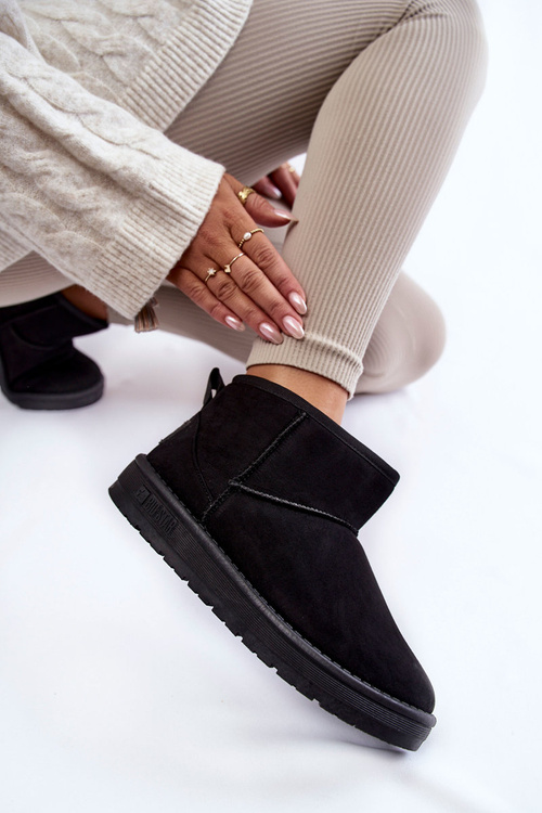 Жіночі теплі зимові черевики Big Star KK274288 Чорні