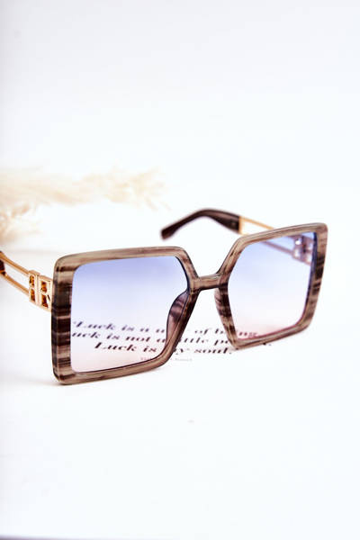 Квадратні сонцезахисні окуляри V130042 Сірі