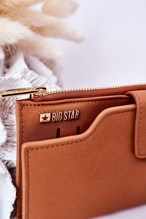 Шкіряний гаманець Big Star HH674010 Camel