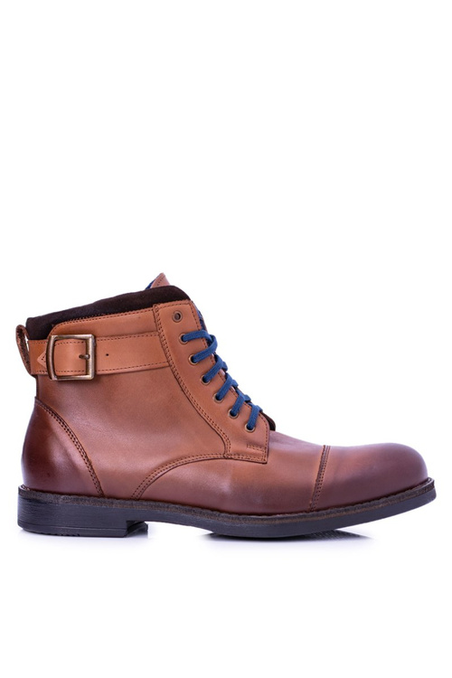 Чоловічі черевики польські коричневі Trappers Trappers Boots Mintos