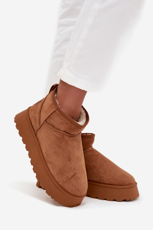 Жіночі зимові черевики на платформі Camel Celyra