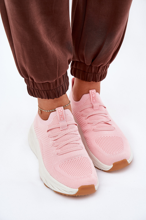 Зручне Жіноче Спортивне Взуття Big Star RR274A131 HI-POLY SYSTEM Рожеве