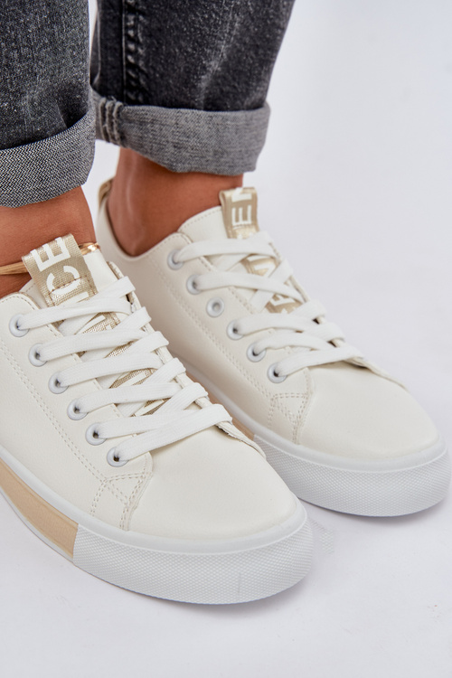 Жіночі класичні золоті кросівки Ville