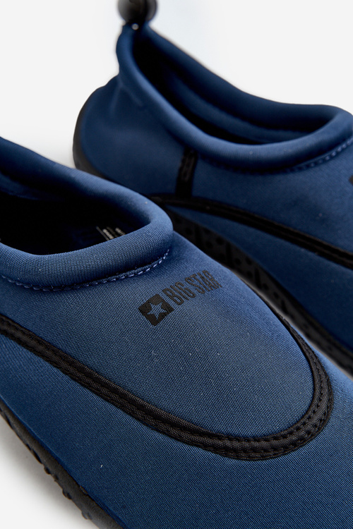 Чоловічі водні туфлі темно-синього кольору Big Star NN174751