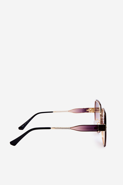 Жіночі сонцезахисні окуляри з градієнтними лінзами UV400 коричневі