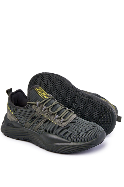 Чоловіче спортивне взуття Memory Foam Big Star KK174256 Хакі