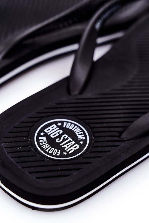 Чоловічі тапочки Flip-Fops Big Star DD174669 Чорні